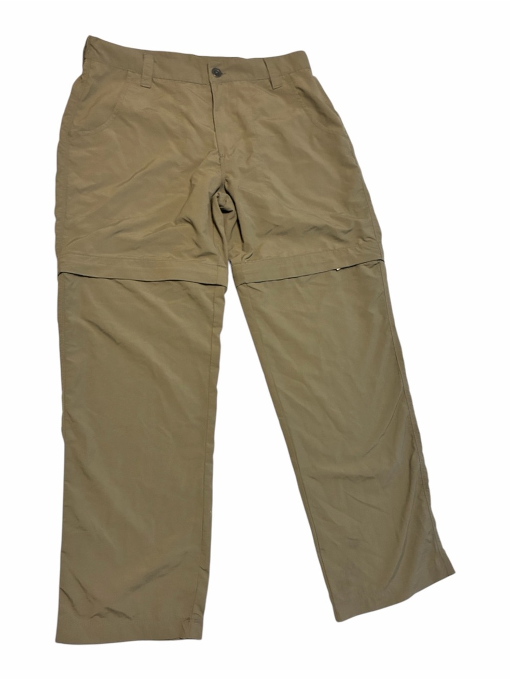 White Sierra Kaki Convertible Cargo Pants Hiking Outdoor Men’s Size M 29” Inseam
